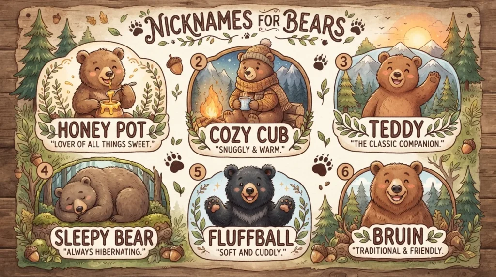 Nicknames For Bears