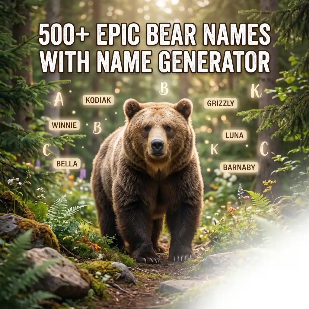 Bear Names With Name Generator