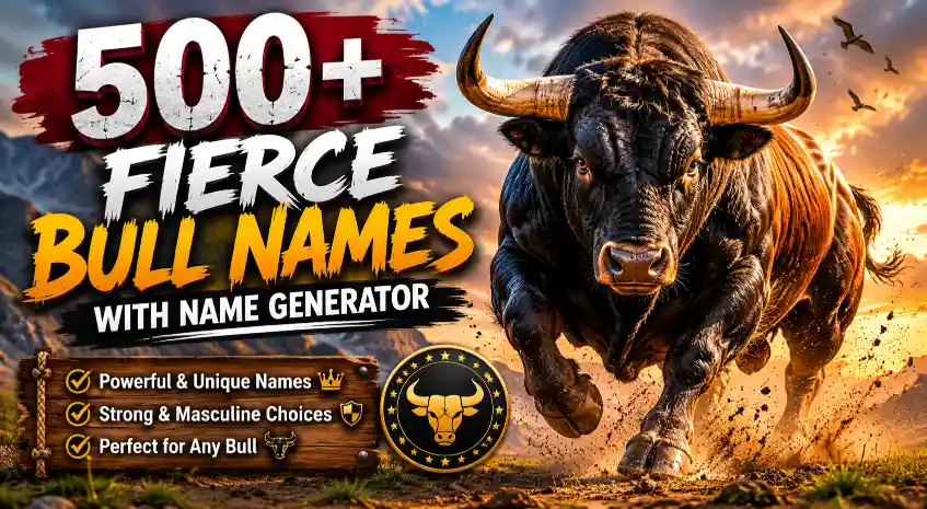 Bull Names With Name Generator
