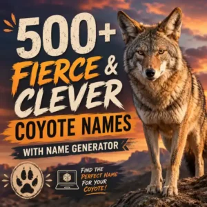 Coyote Names With Name Generator