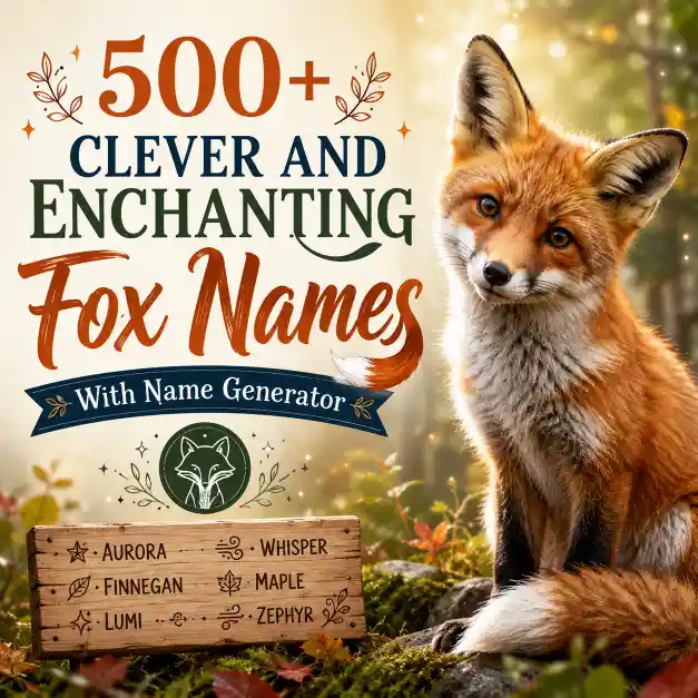 Fox Names With Name Generator