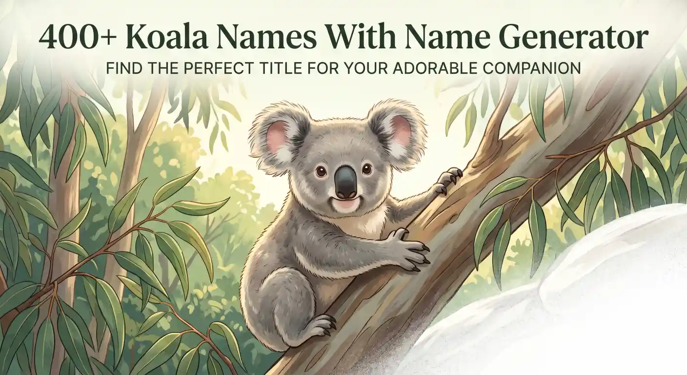 Koala Names With Name Generator