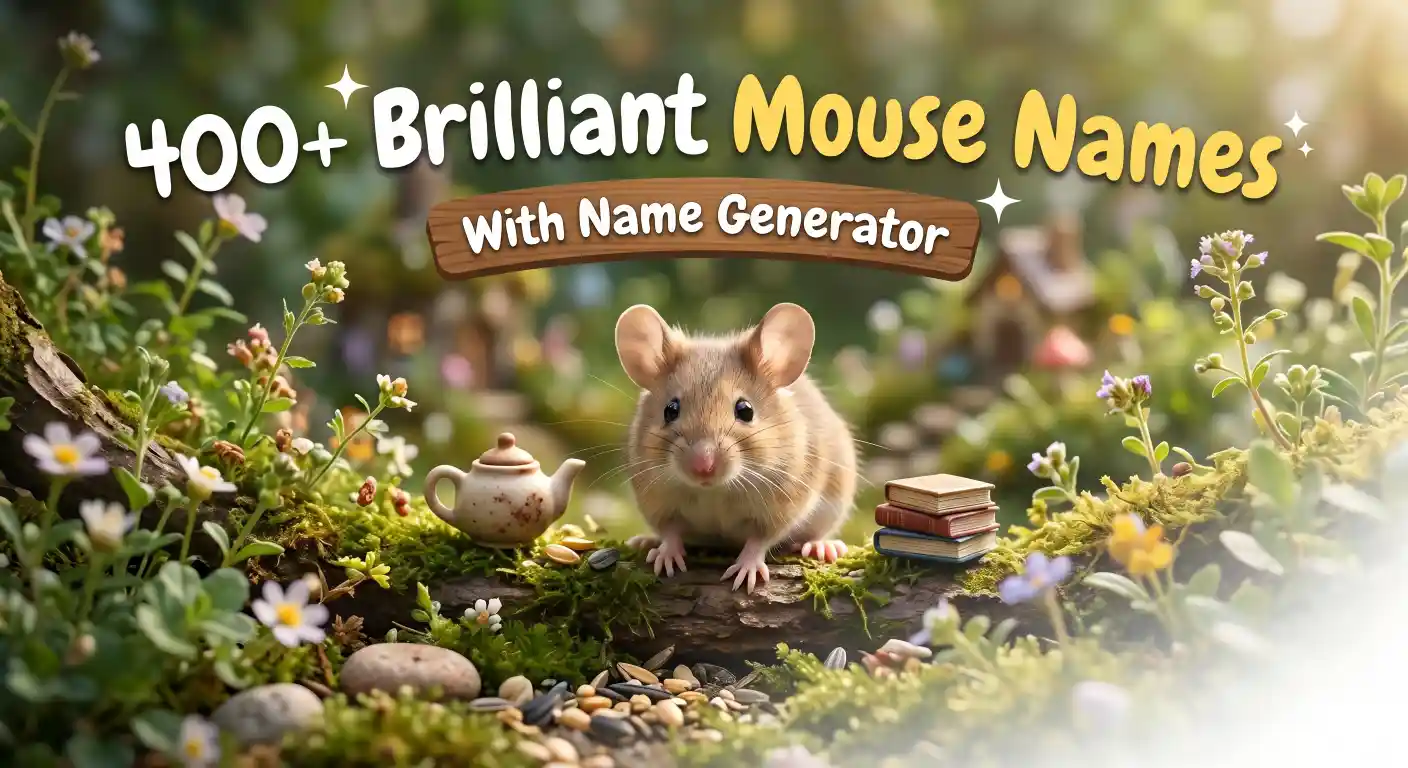 Mouse Names With Name Generator