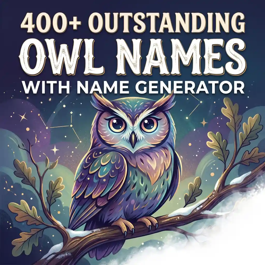 Owl Names With Name Generator