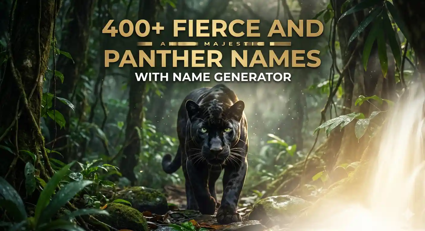 Panther Names With Name Generator