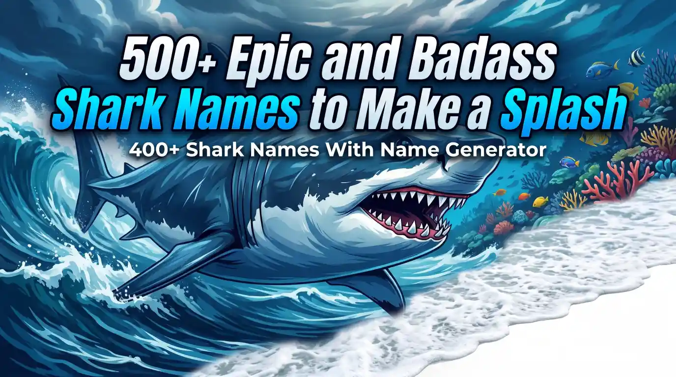 Shark Names With Name Generator