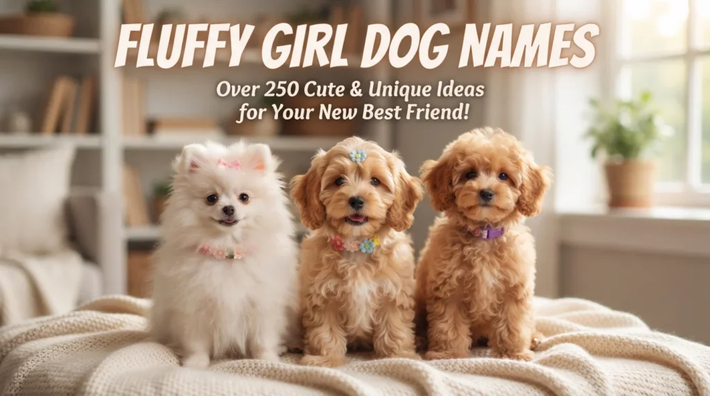 Fluffy Girl Dog Names