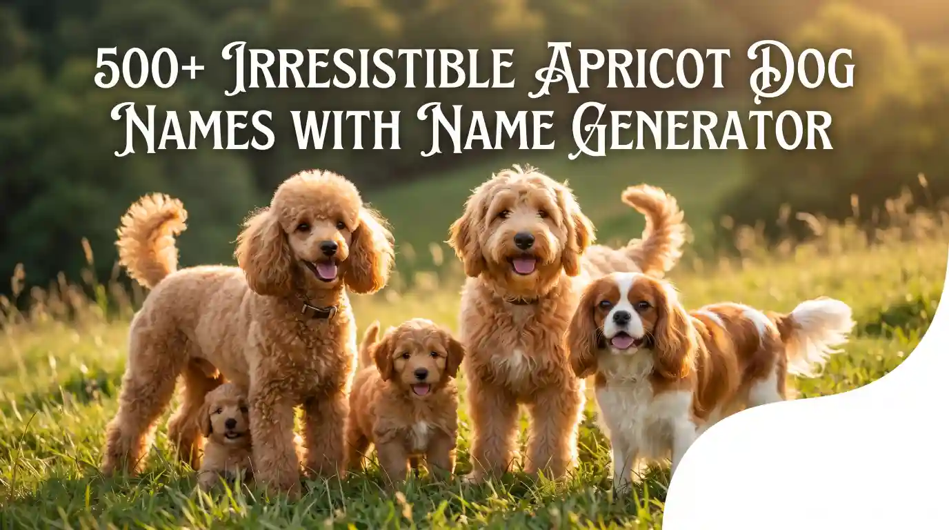 Apricot Dog Names With Name Generator