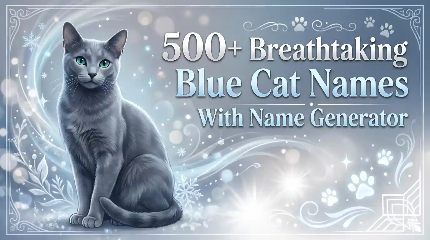 Blue Cat Names