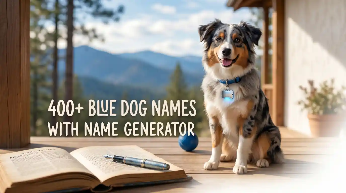 Blue Dog Names With Name Generator