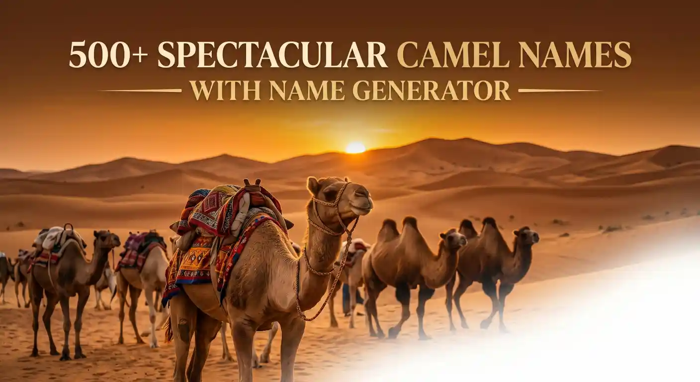 Camel Names With Name Generator