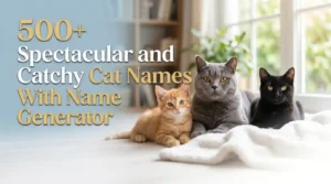 Cat Names With Name Generator