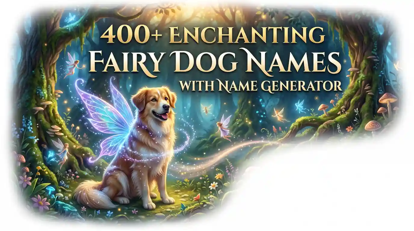 Fairy Dog Names With Name Generator