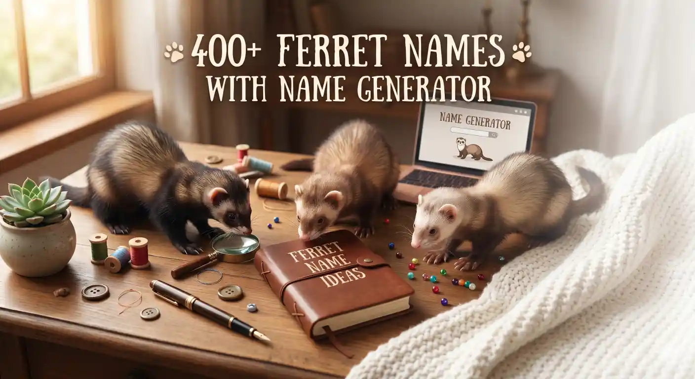 Ferret Names With Name Generator