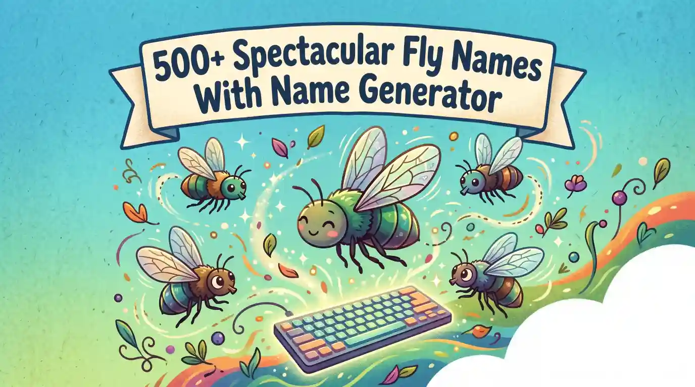 Fly Names With Name Generator