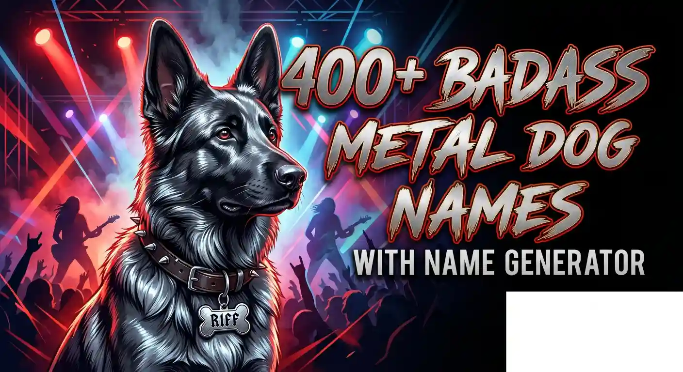 Metal Dog Names With Name Generator