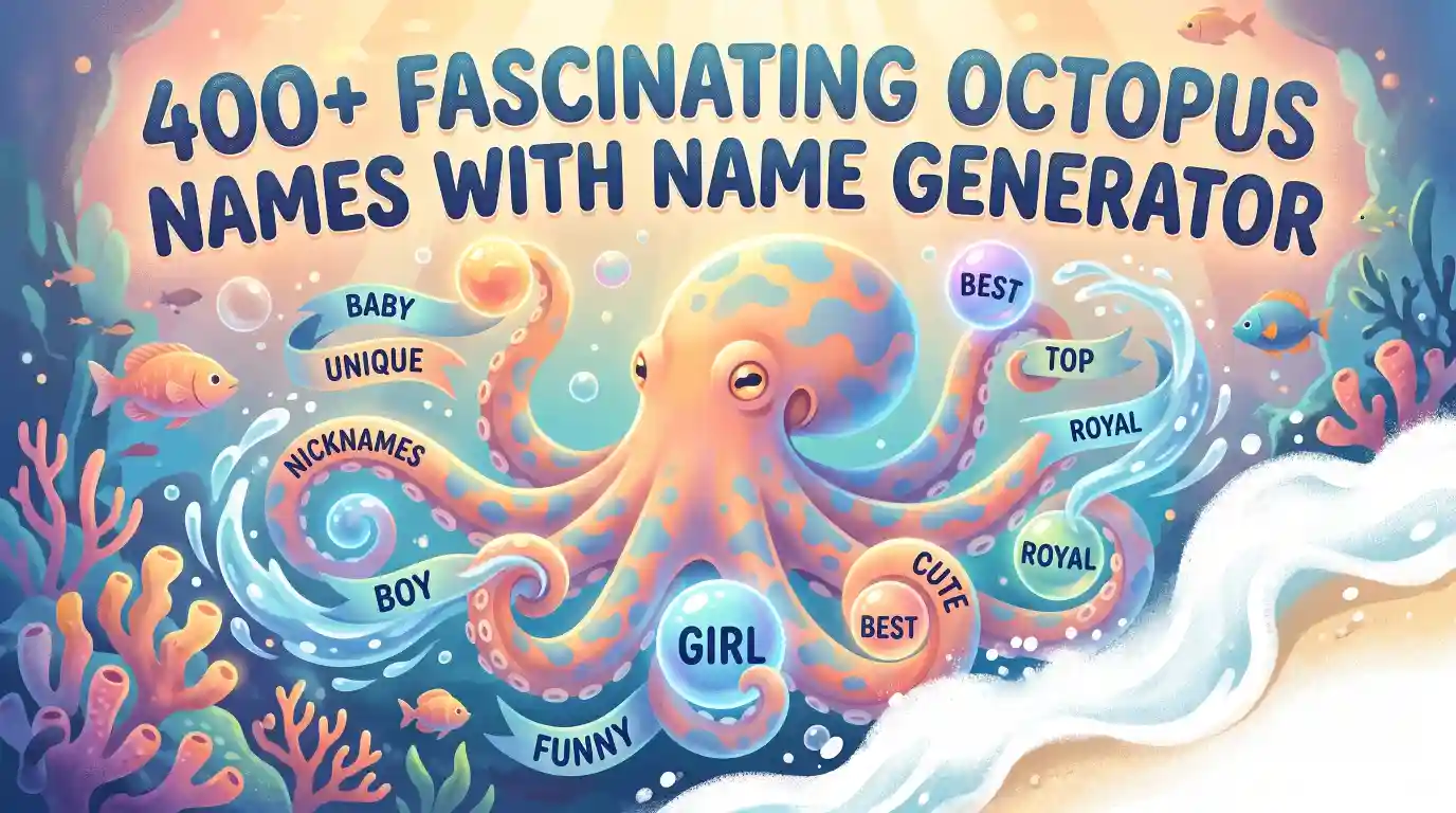 Octopus Names With Name Generator