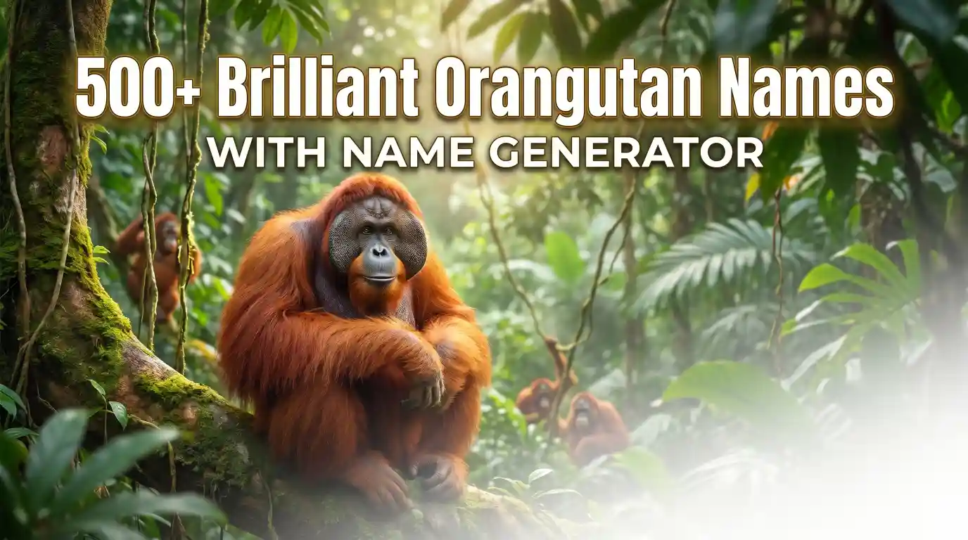 Orangutan Names With Name Generator