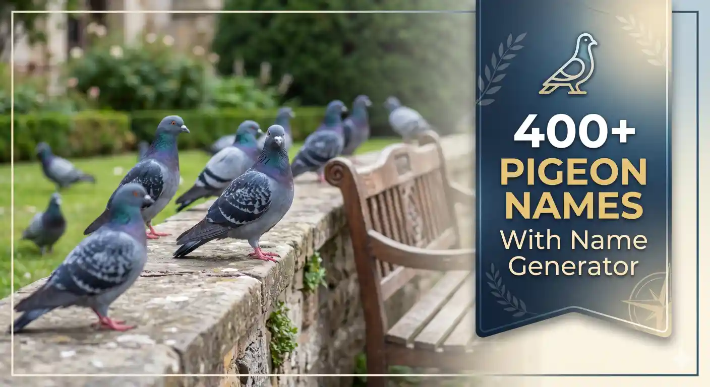 Pigeon Names With Name Generator
