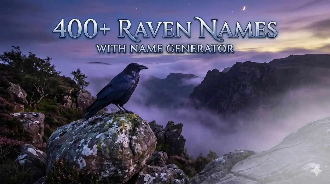 Raven Names With Name Generator