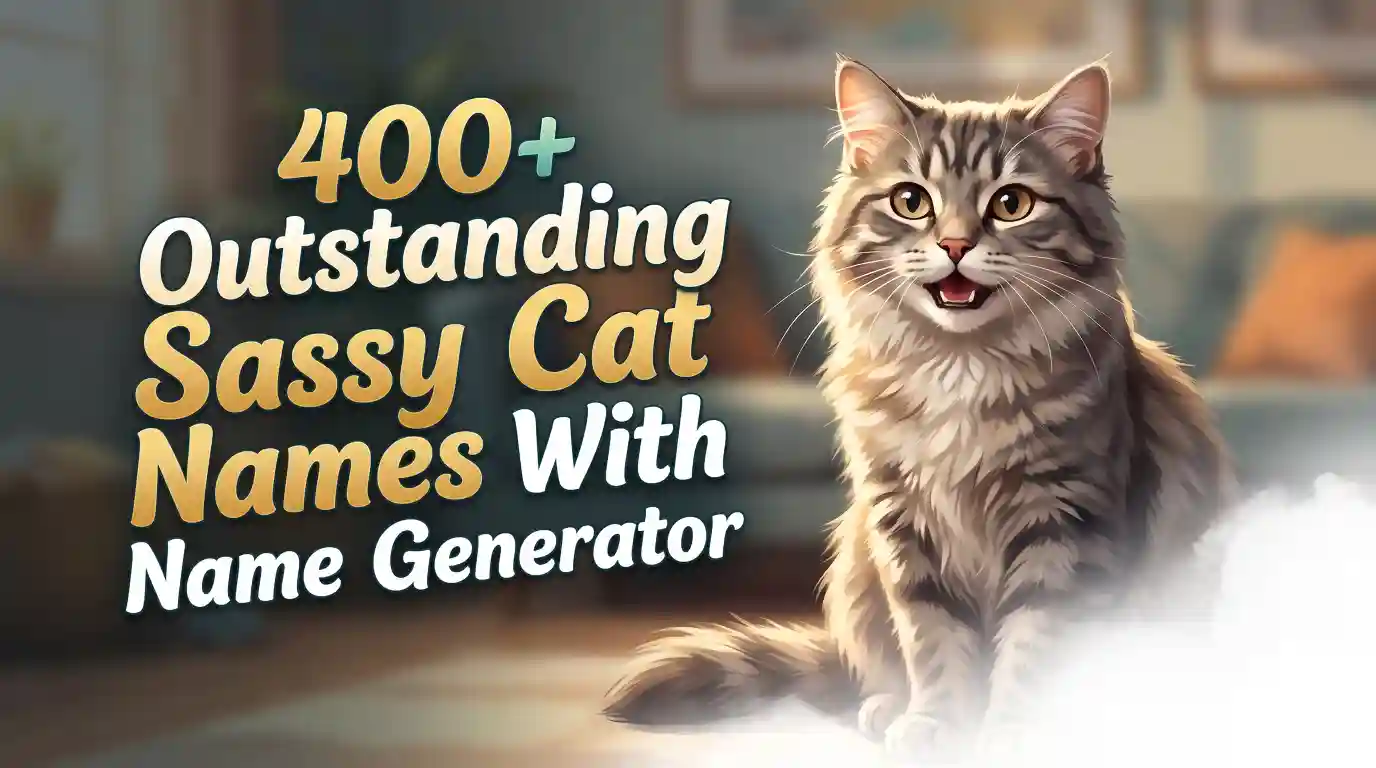 Sassy Cat Names
