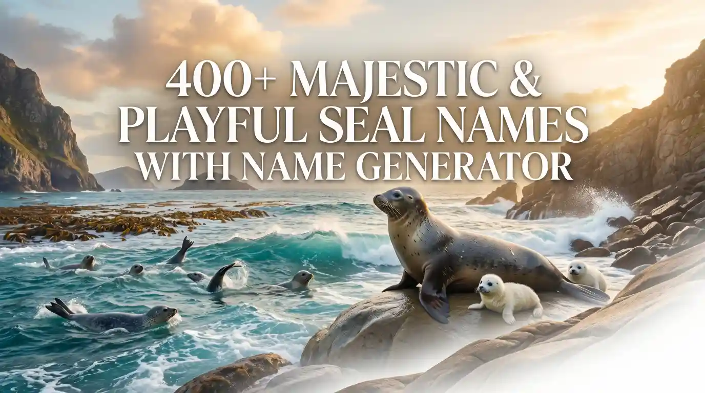 Seal Names With Name Generator