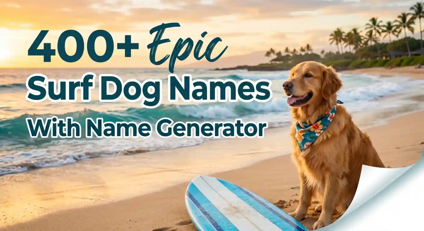 Dog Names With Name Generator