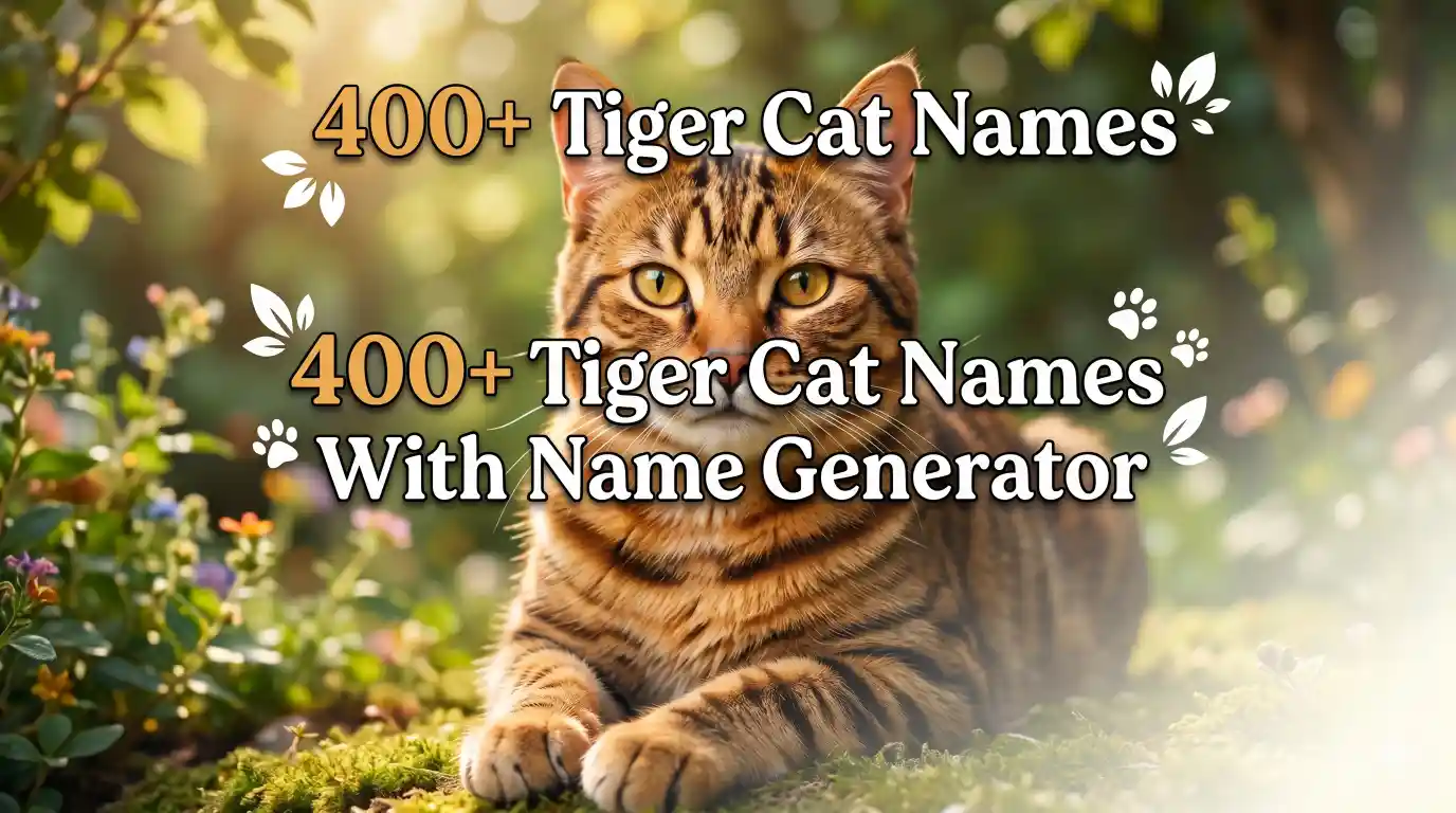 Tiger Cat Names