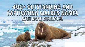 Walrus Names With Name Generator