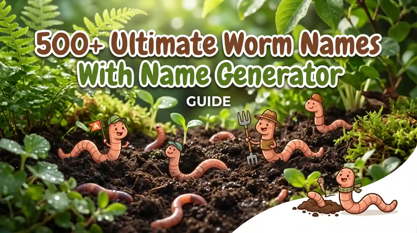 Worm Names With Name Generator