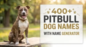 Pitbull Dog Names With Name Generator