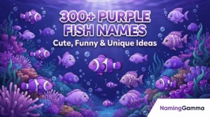 300+ Purple Fish Names: Cute, Funny & Unique Ideas