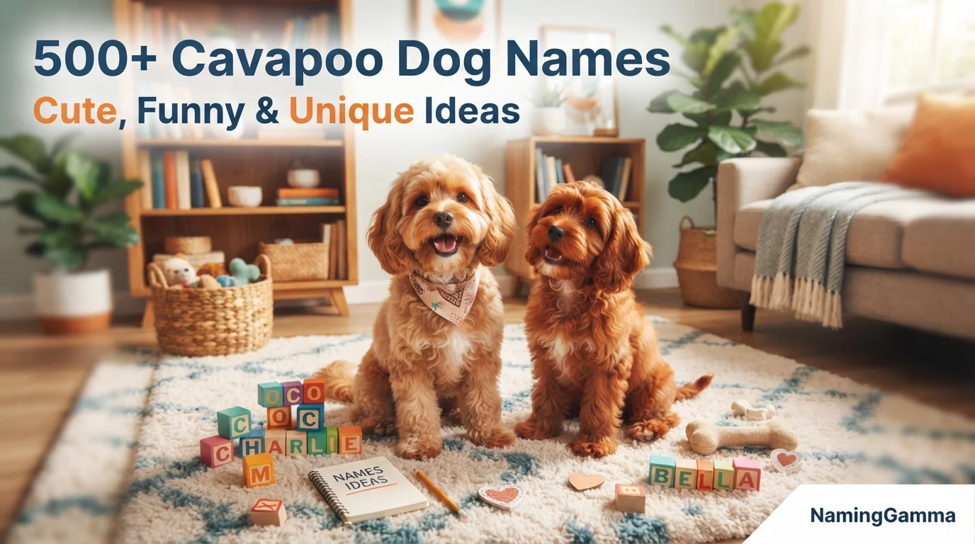500+ Cavapoo Dog Names: Cute, Funny & Unique Ideas