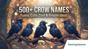 500+ Crow Names: Funny, Cute, Cool & Unique Ideas
