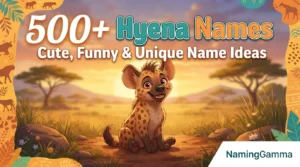 500+ Hyena Names: Cute, Funny & Unique Name Ideas
