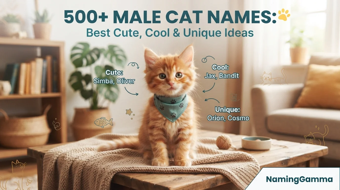500+ Male Cat Names: Best Cute, Cool & Unique Ideas