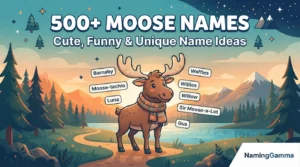 500+ Moose Names: Cute, Funny & Unique Name Ideas