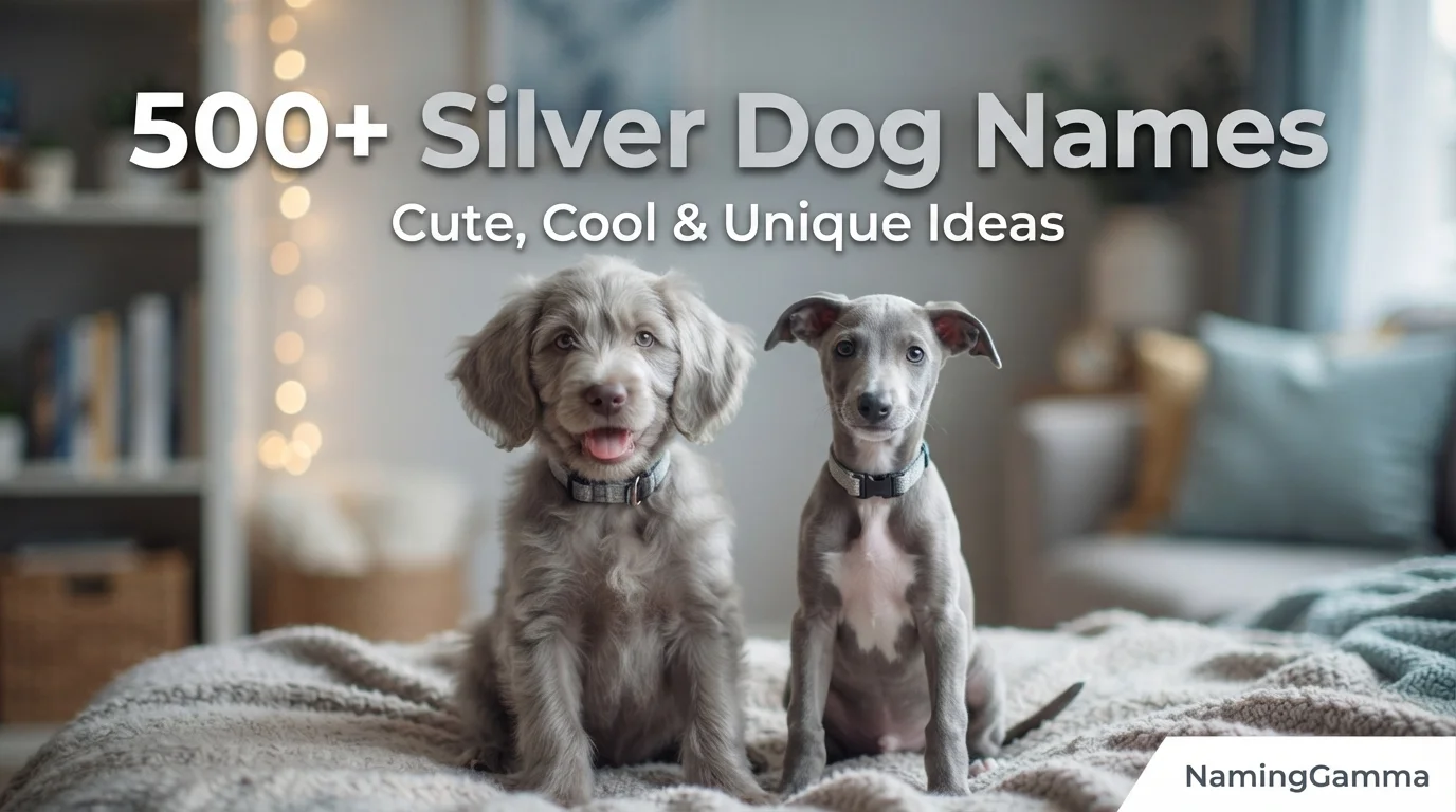 500+ Silver Dog Names: Cute, Cool & Unique Ideas