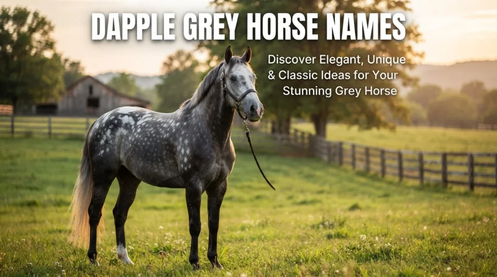 Dapple Grey Horse Names