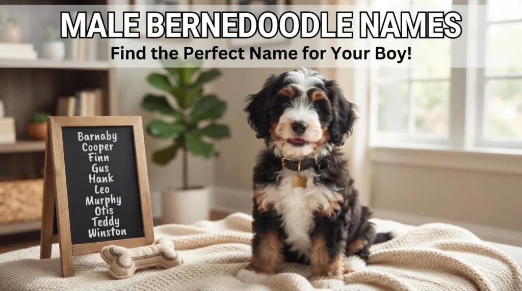 Male Bernedoodle Names