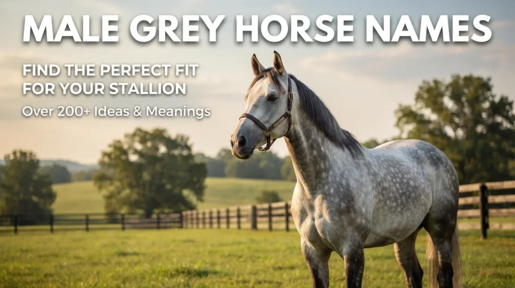 Male Grey Horse Names