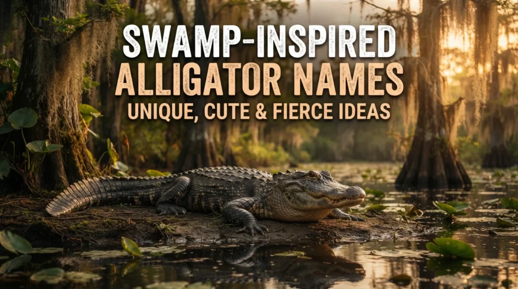 Swamp-Inspired Alligator Names
