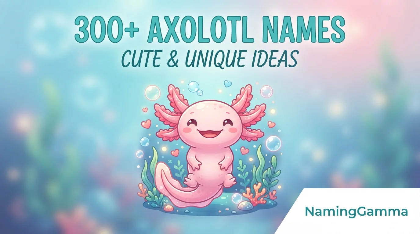 300+ Axolotl Names: Cute & Unique Ideas