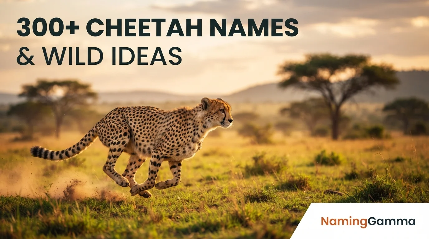 300+ Cheetah Names: Fast & Wild Ideas