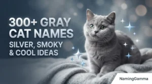 300+ Gray Cat Names: Silver, Smoky & Cool Ideas
