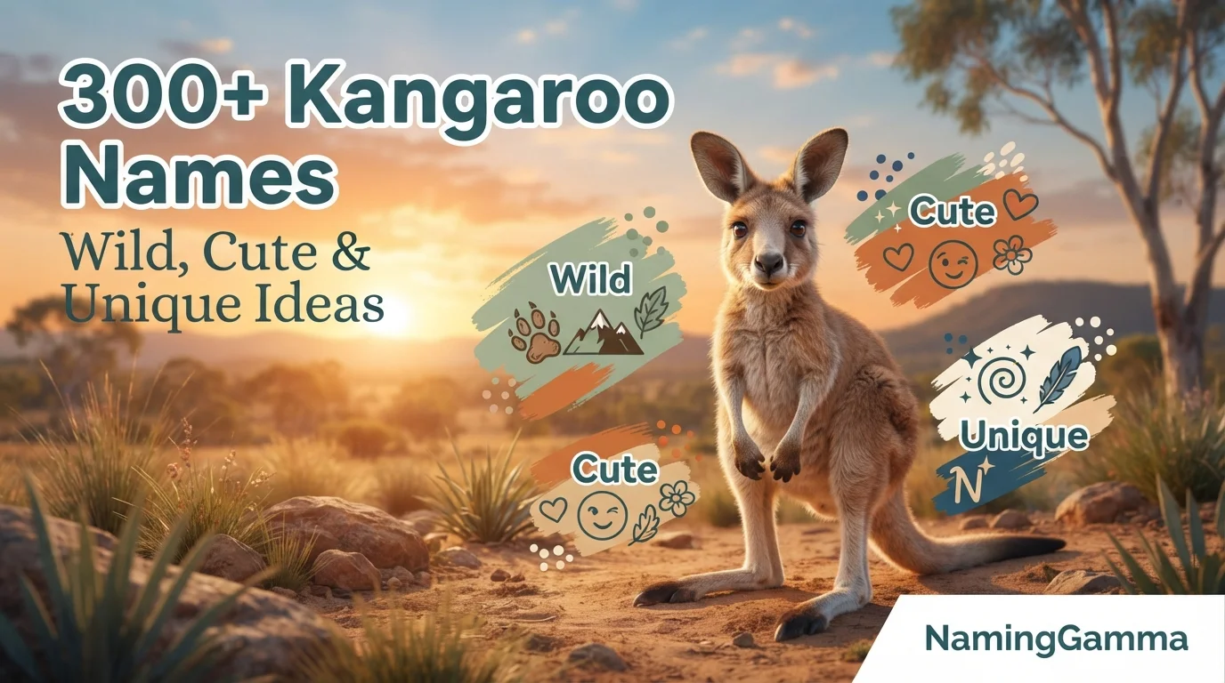 300+ Kangaroo Names: Wild, Cute & Unique Ideas