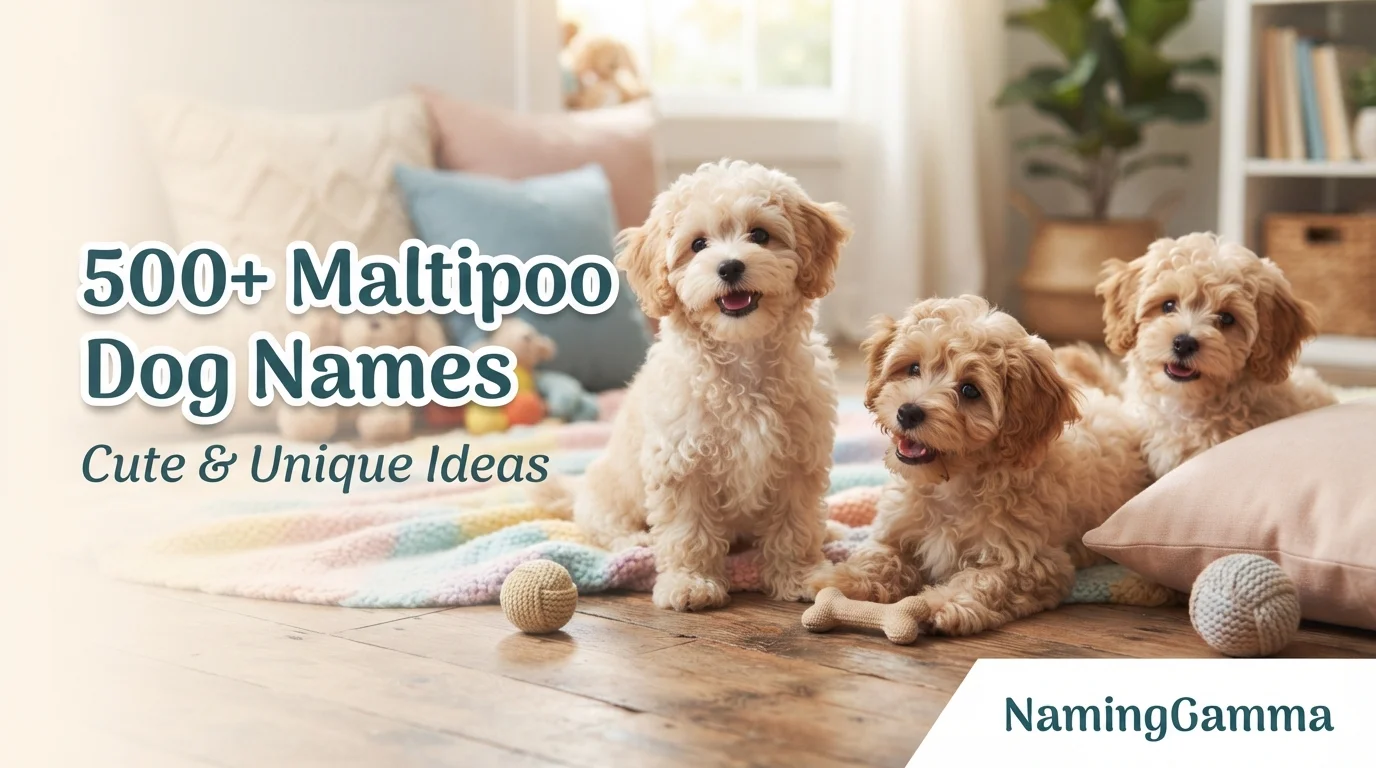 500+ Maltipoo Dog Names: Cute & Unique Ideas