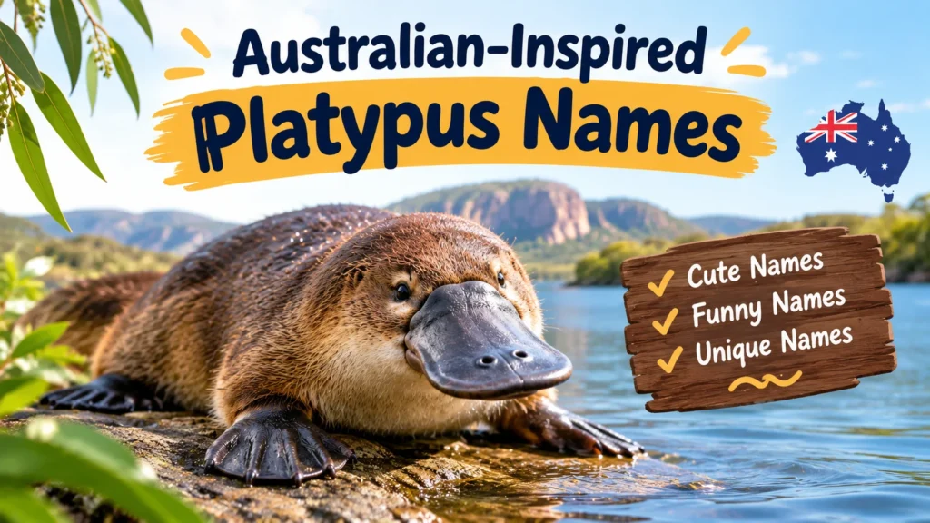 Australian-Inspired Platypus Names
