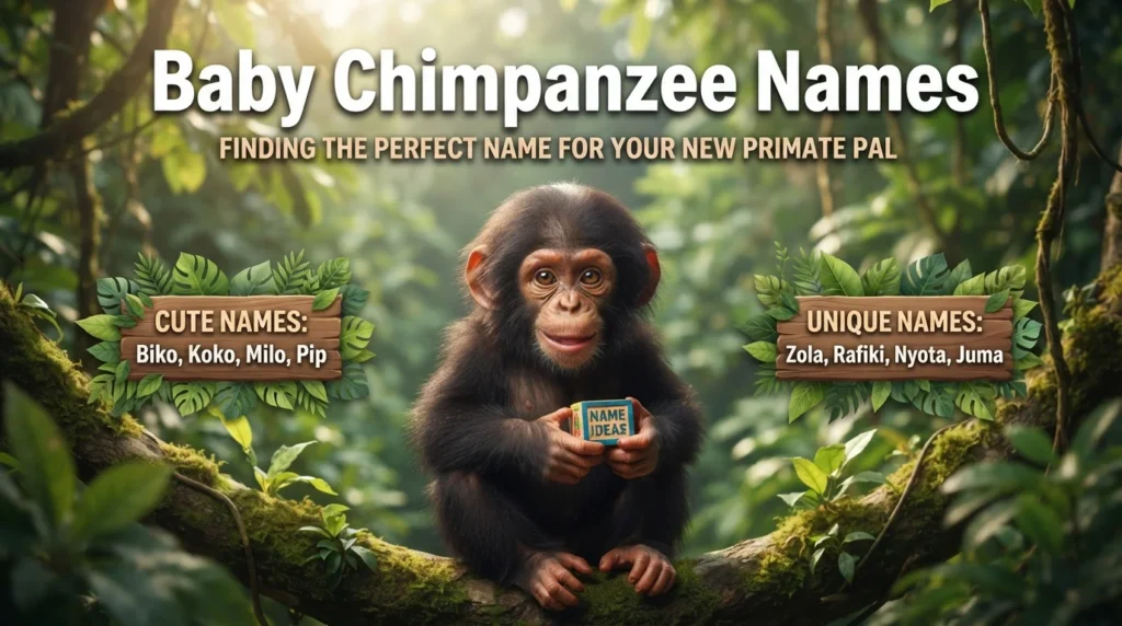 Baby Chimpanzee Names