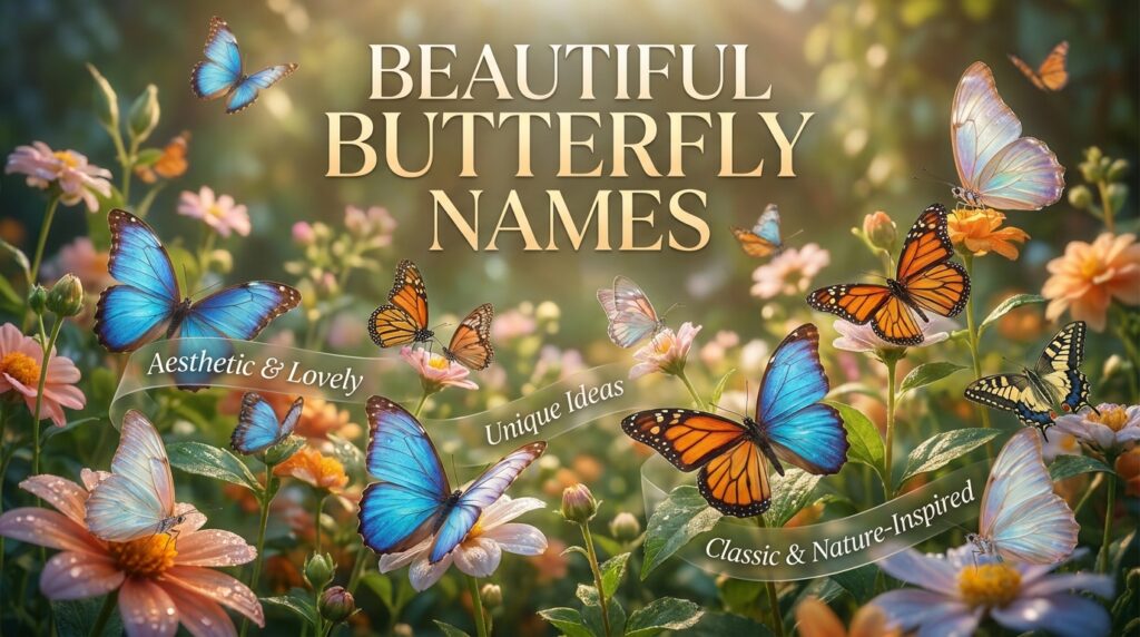 Beautiful Butterfly Names